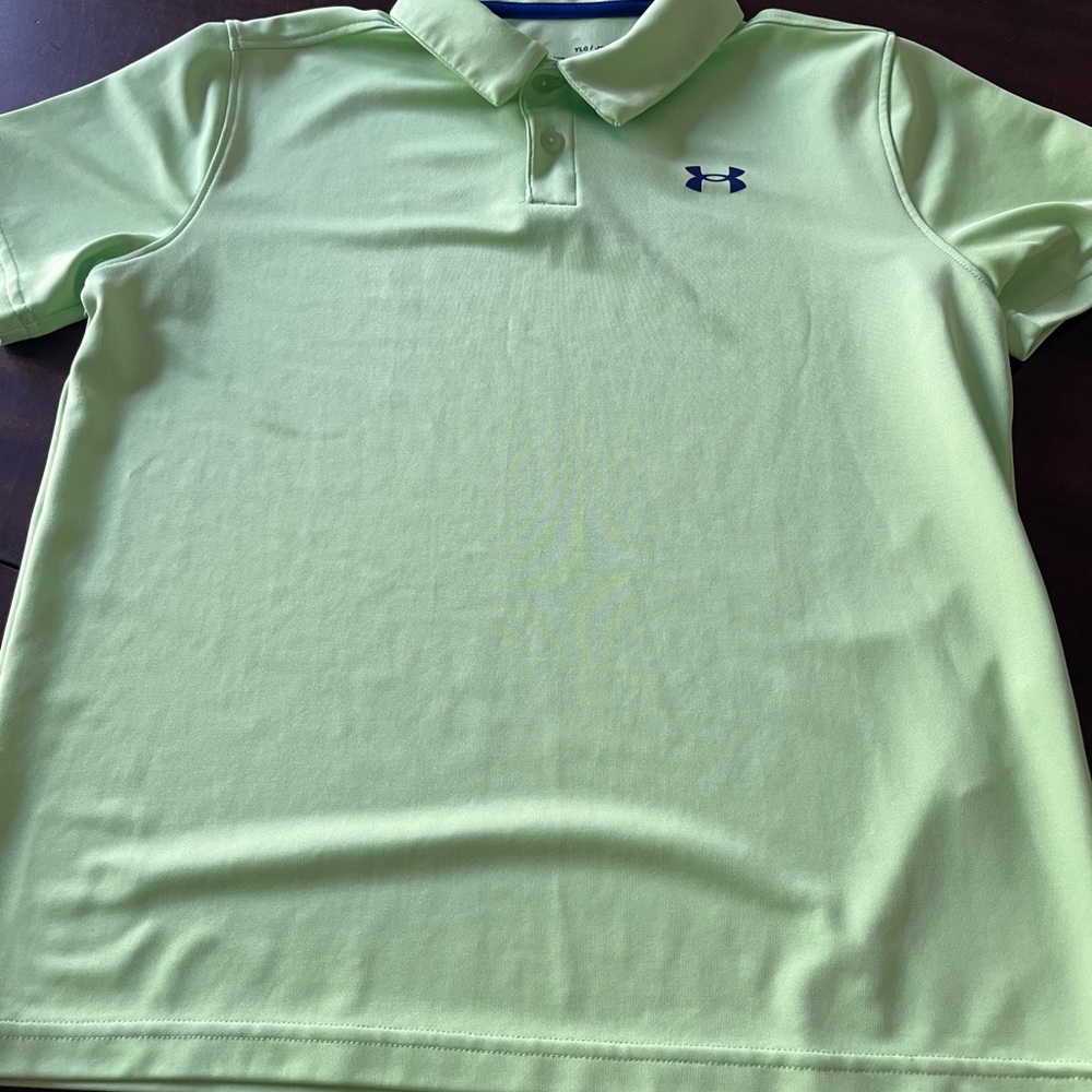 Under Armour Kids Polo Shirt - Light Green